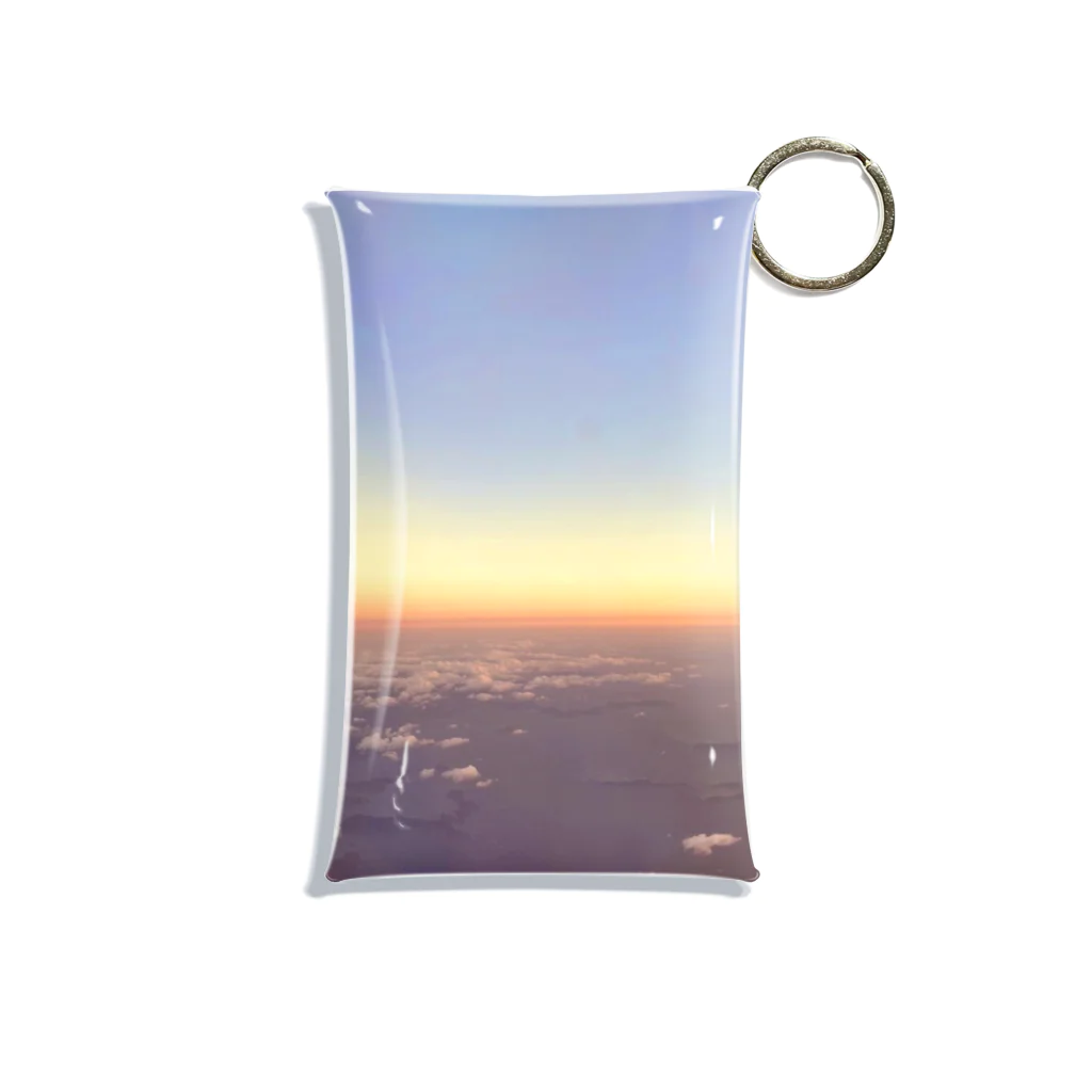 いちの夕焼け空 Mini Clear Multipurpose Case