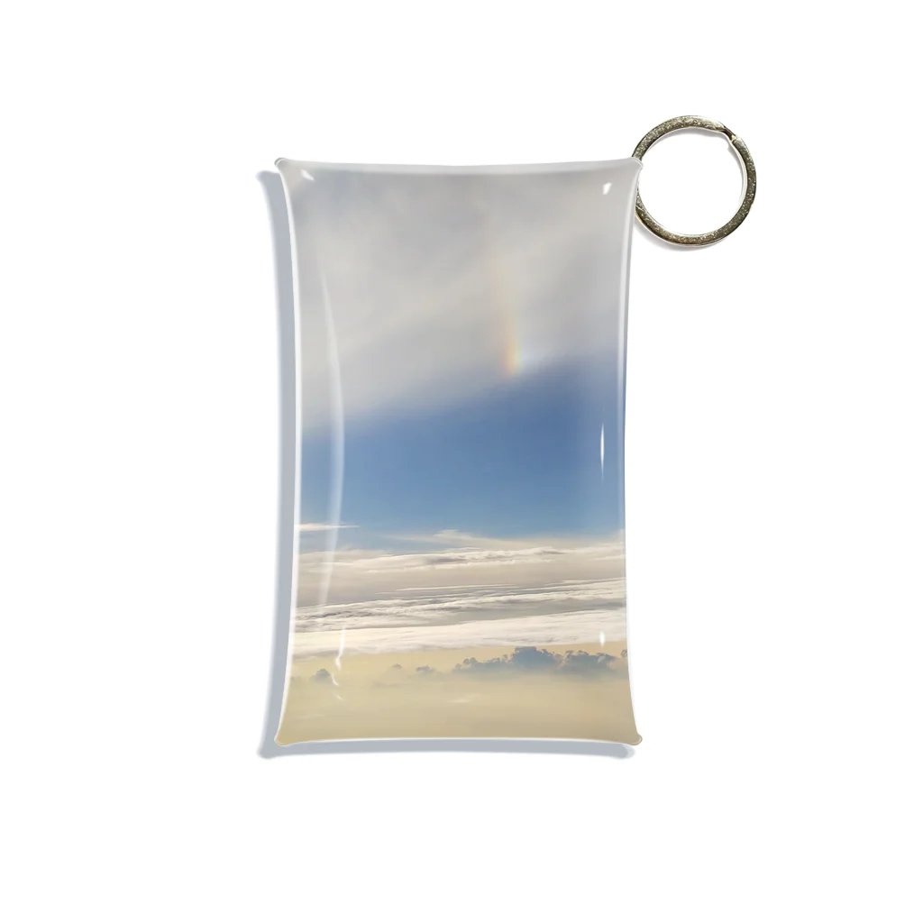 minako37の空の彩雲 Mini Clear Multipurpose Case