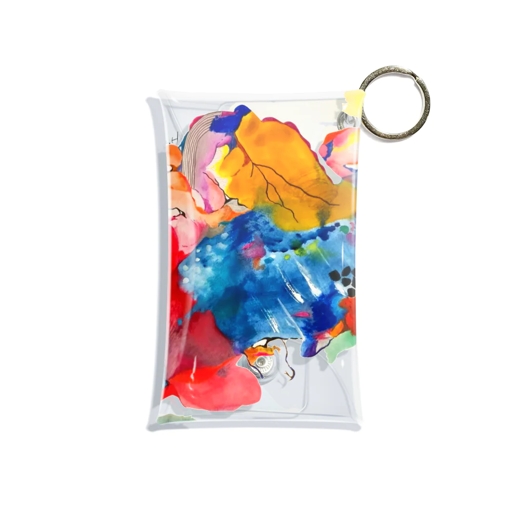 茉莉花のBeautiful Mind Mini Clear Multipurpose Case