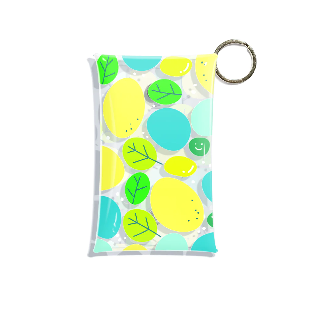 Atelier Poisson on SUZURIのマルマル（レモンミントC） Mini Clear Multipurpose Case