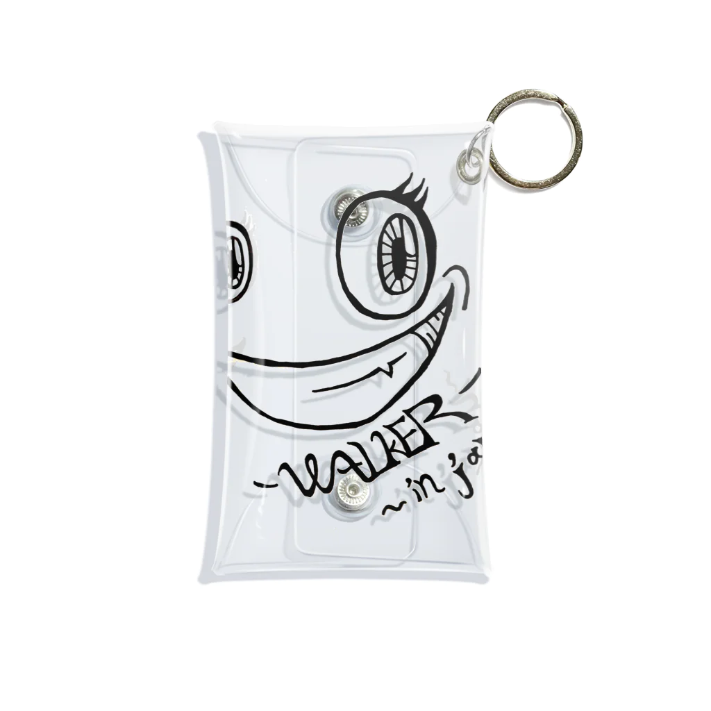 〜walker〜の2nd item 〜smiley smiley〜 Mini Clear Multipurpose Case