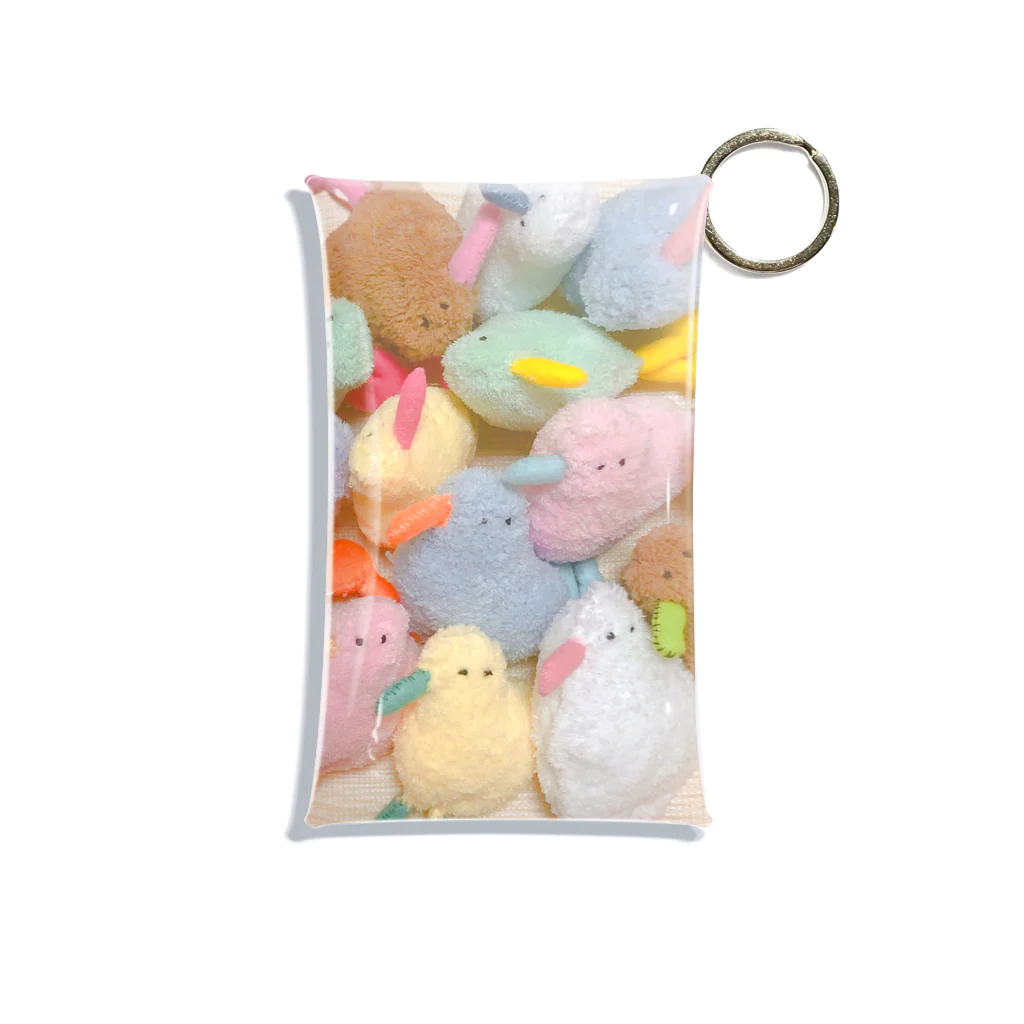 にくもちの赤ちゃん🧸のキーウィの赤ちゃん Mini Clear Multipurpose Case