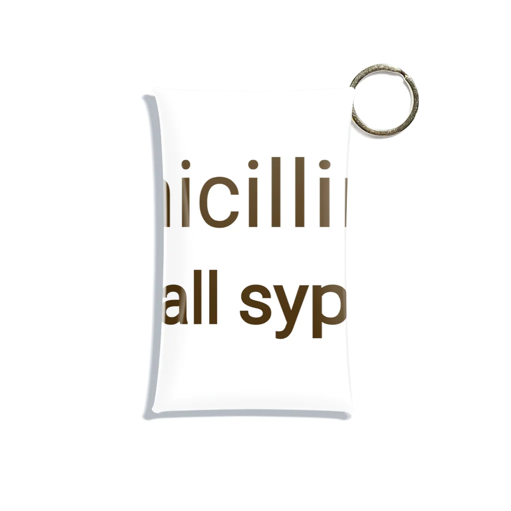 かんちゃんストロングスタイルのPENICILLIN for all syphilis ミニクリアマルチケース