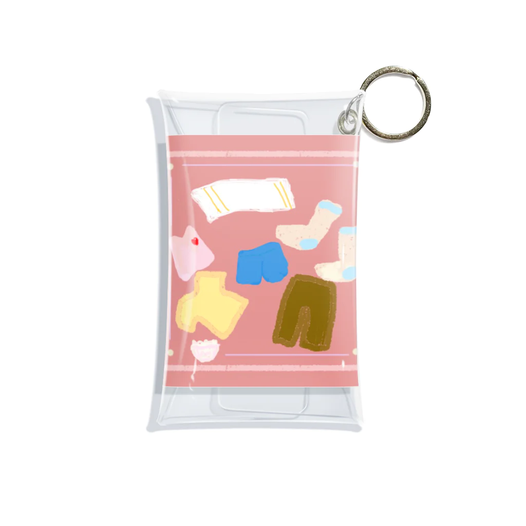 inko andの洗濯物 Mini Clear Multipurpose Case