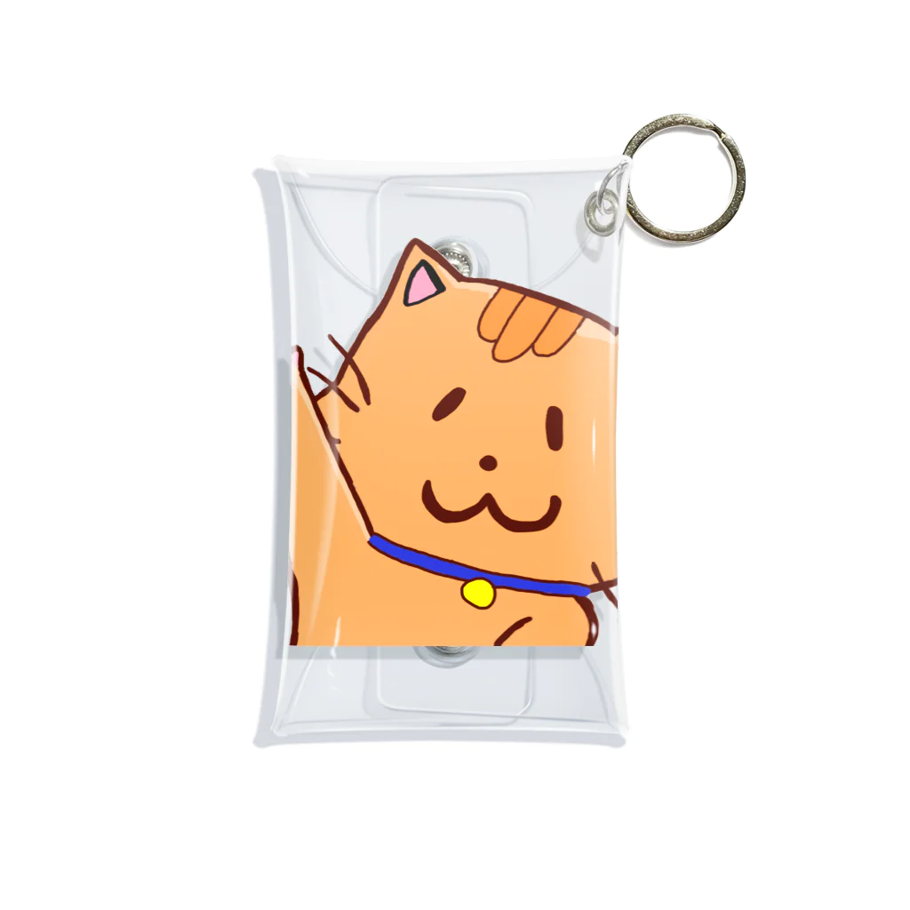 海兵さんのゆる猫・はーい！ Mini Clear Multipurpose Case