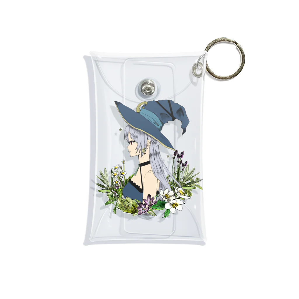 華月エアリ🌙🧙‍♀️バーチャル占いお姉さんなVtuberのHealing witch Mini Clear Multipurpose Case