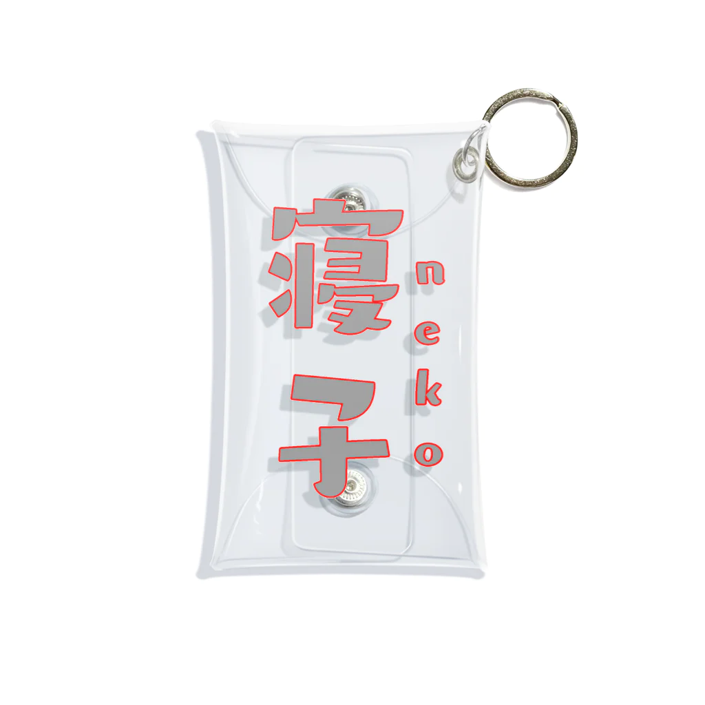 mugioの寝子-Neko- Mini Clear Multipurpose Case