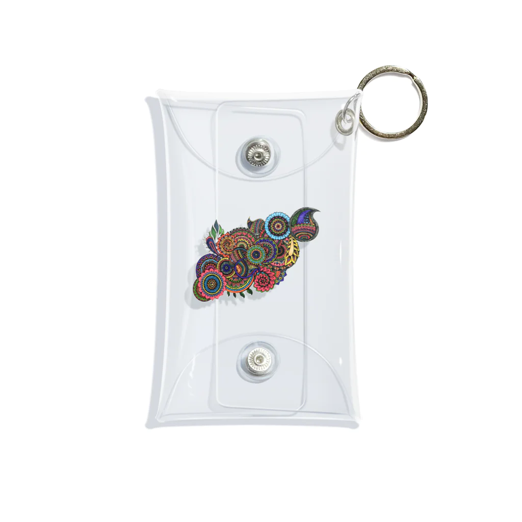 Mandala-Kissの曼荼羅オンリーワンアイテム⭐️ Mini Clear Multipurpose Case