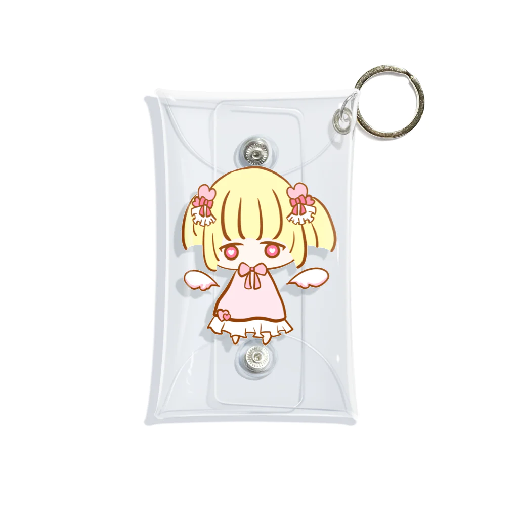 i n a ァィナのてんしちゃん Mini Clear Multipurpose Case