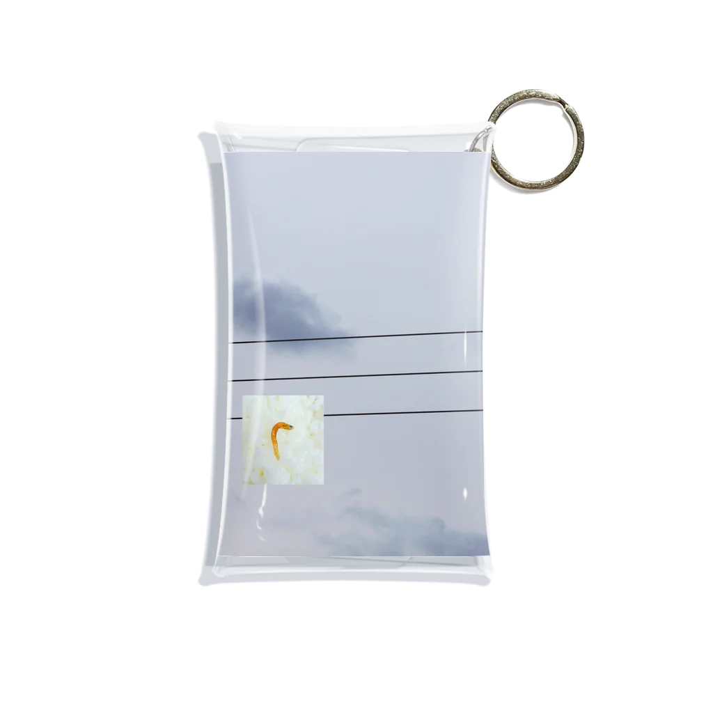 misa yoshidaのコラージュ 2 Mini Clear Multipurpose Case