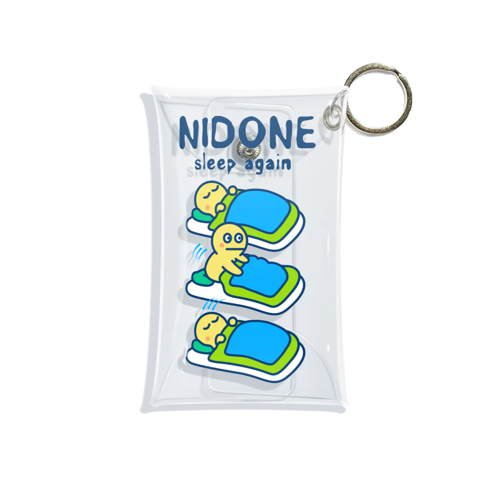 小鹿屋の二度寝 〜NIDONE もう一度寝る〜 ミニクリアマルチケース