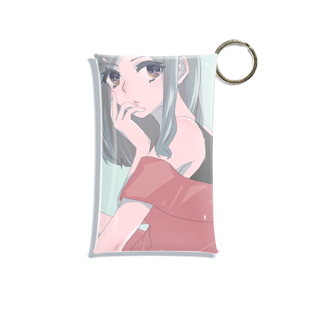 渡来人のgirl Mini Clear Multipurpose Case