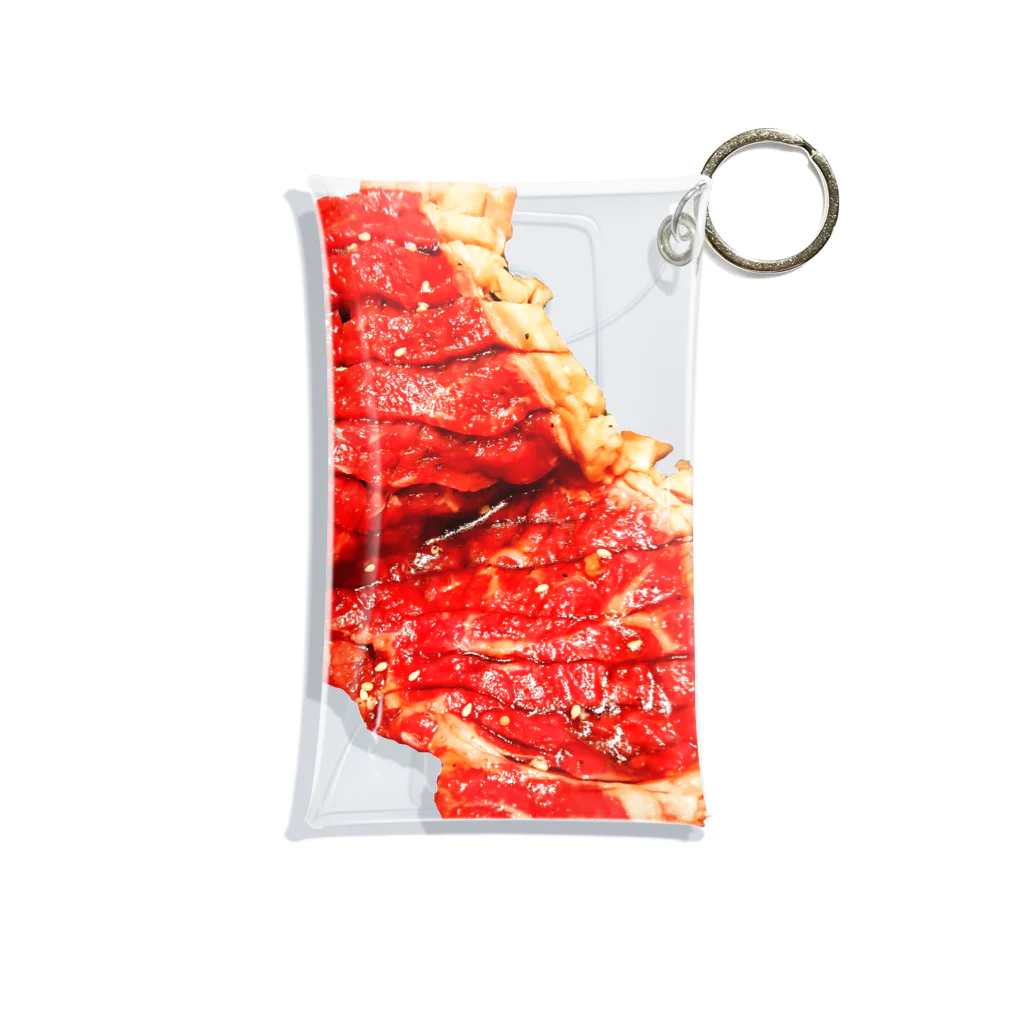 魚肉販売所の生肉さん Mini Clear Multipurpose Case