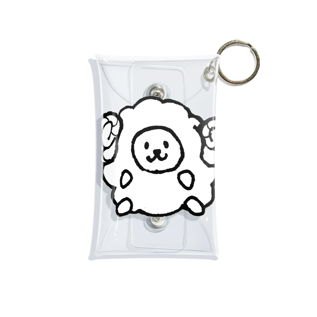 鎖骨ちゃんの鎖骨ちゃん（前） Mini Clear Multipurpose Case