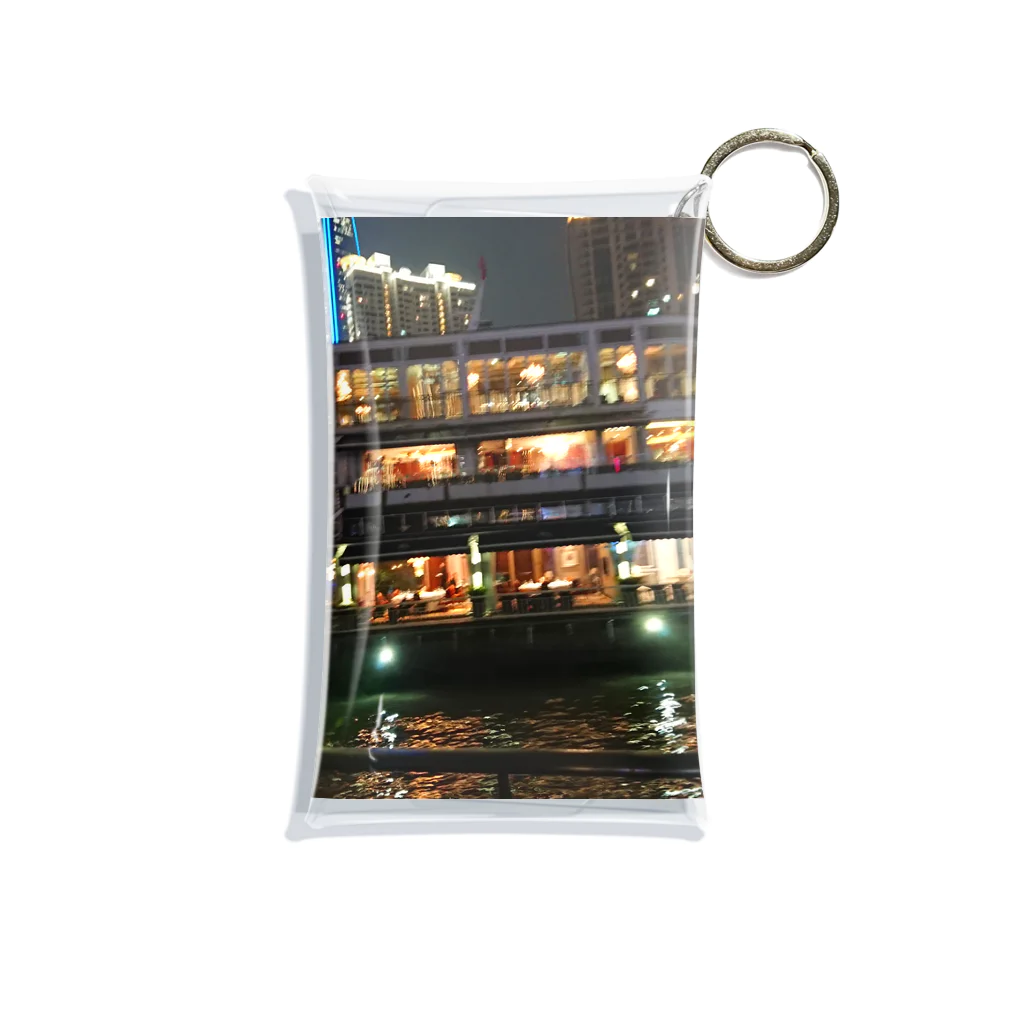 月華のLa nuit de Shanghai Mini Clear Multipurpose Case