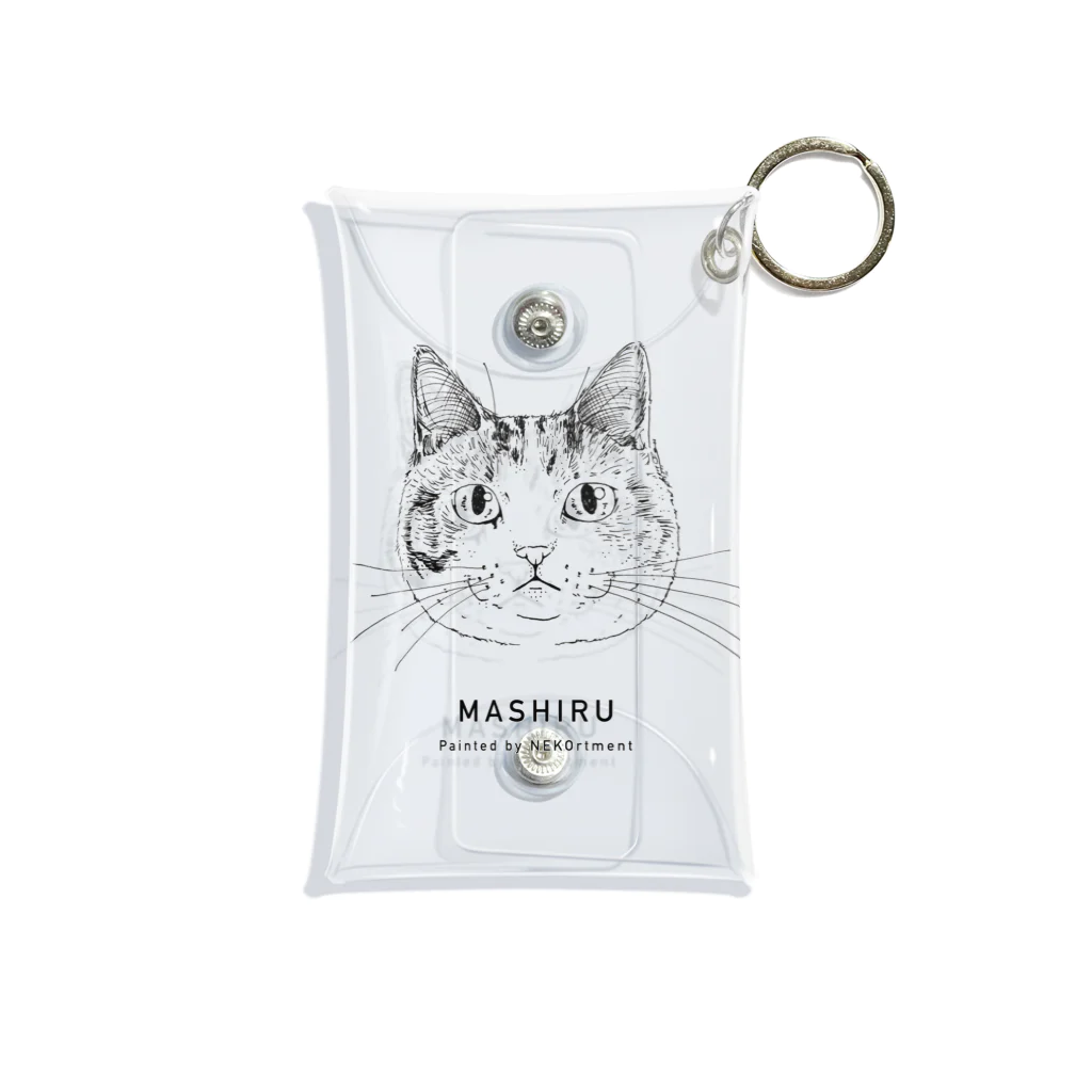 NEKO rtmentの1CAT(MASHIRU) Mini Clear Multipurpose Case