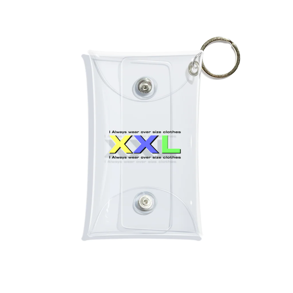 XXLのXXL LOGO ミニクリアマルチケース