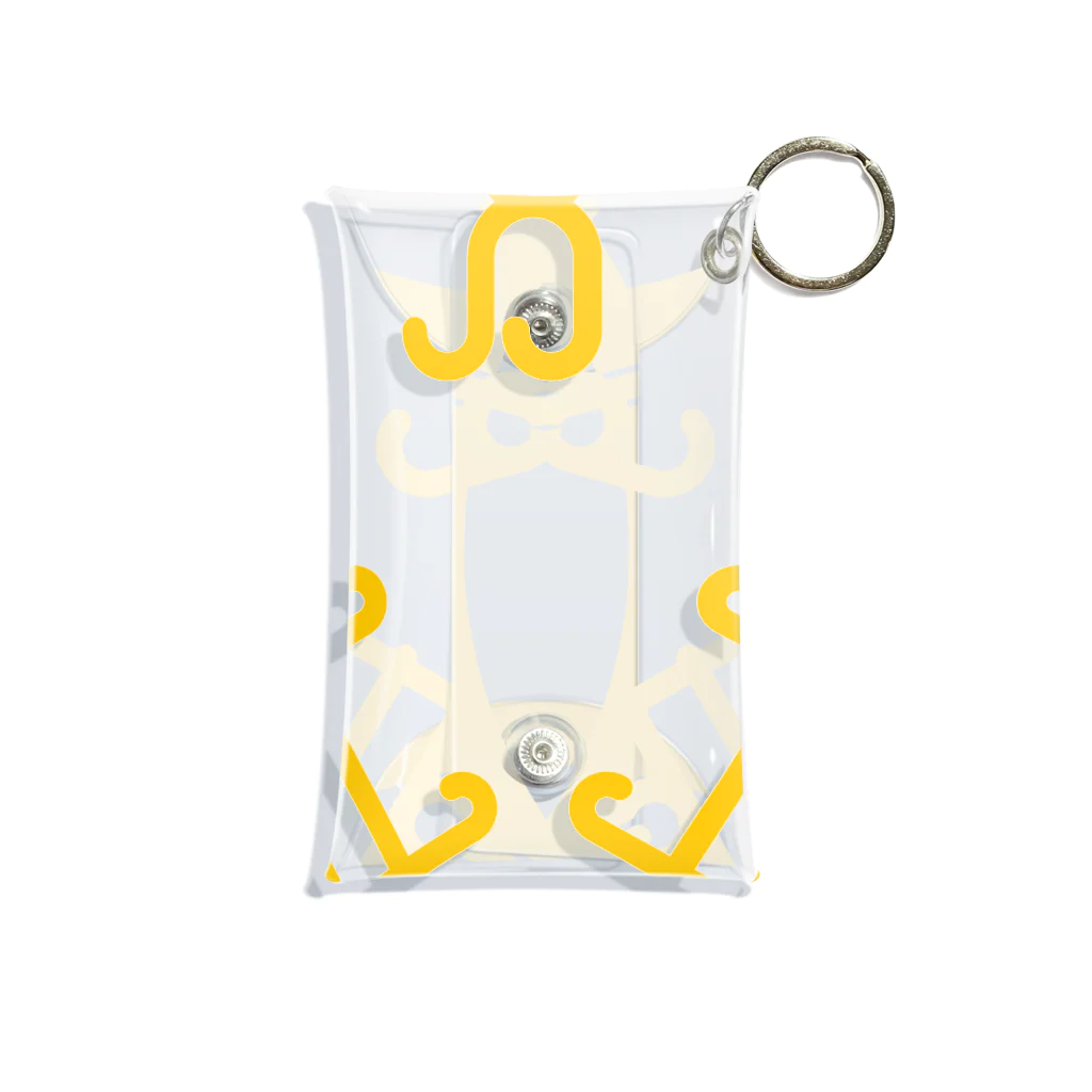 アトリエAWESOMEのHUGGER　LOGO Mini Clear Multipurpose Case