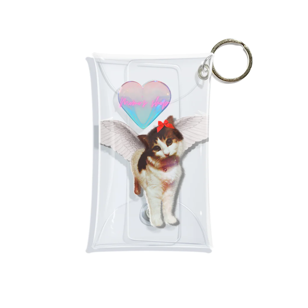 𝙈𝙊𝙈𝙊'𝙨 𝙎𝙝𝙤𝙥のmy angel-1 Mini Clear Multipurpose Case