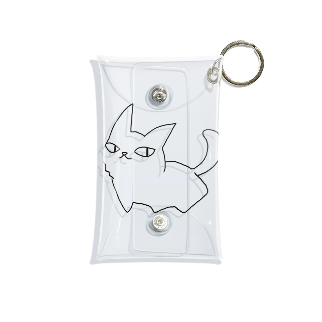 inainainaoのざつねこ Mini Clear Multipurpose Case