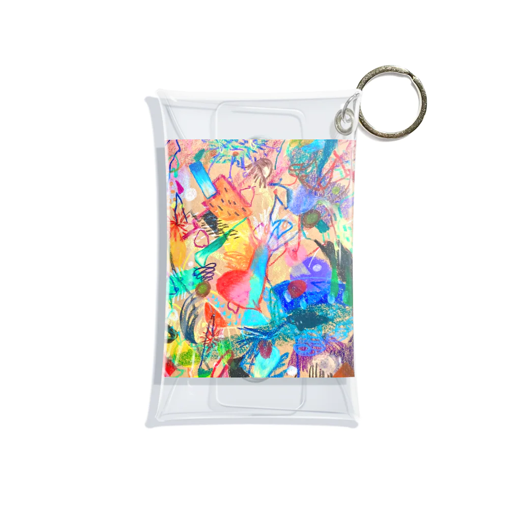 mikoの秘密から生えたお魚たち / Sprouting Fish from Secrets Mini Clear Multipurpose Case