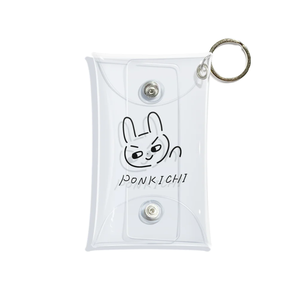 pon_kのネオぽんきち Mini Clear Multipurpose Case