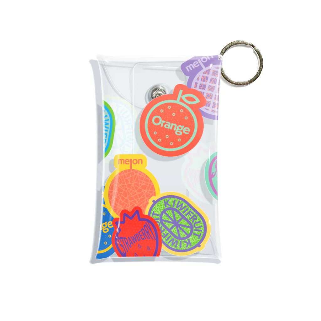 pazooのfruits Mini Clear Multipurpose Case