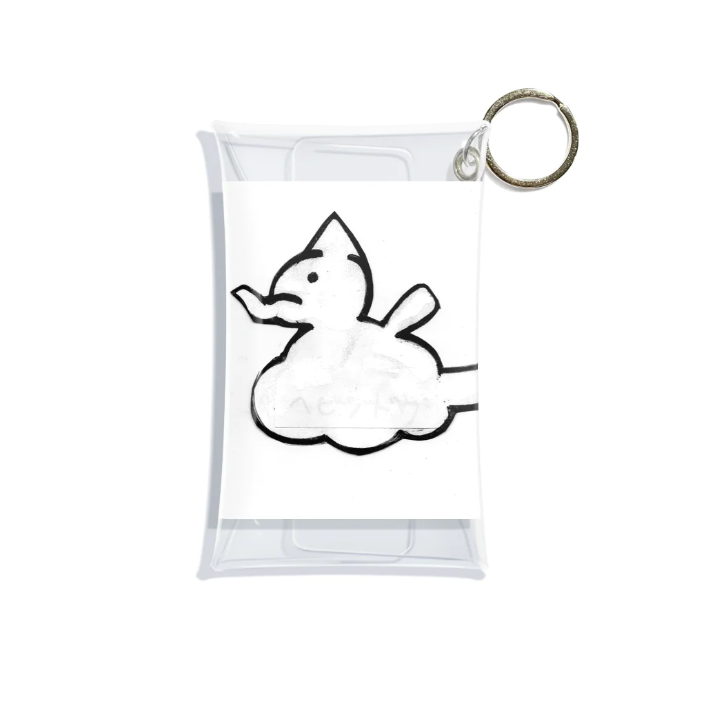 えさか　あきおの歩く蛇蒲萄 Mini Clear Multipurpose Case