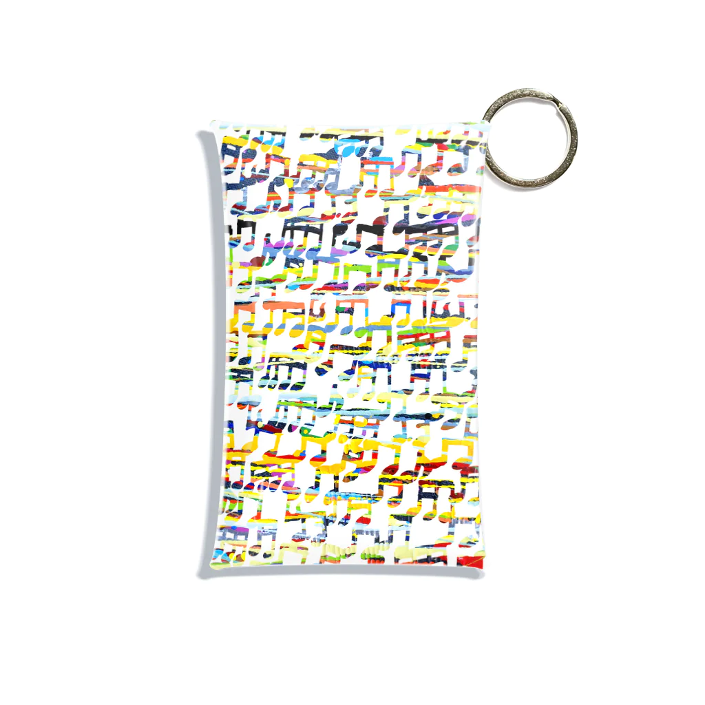 otoshimono-music shopのcolorful music Mini Clear Multipurpose Case