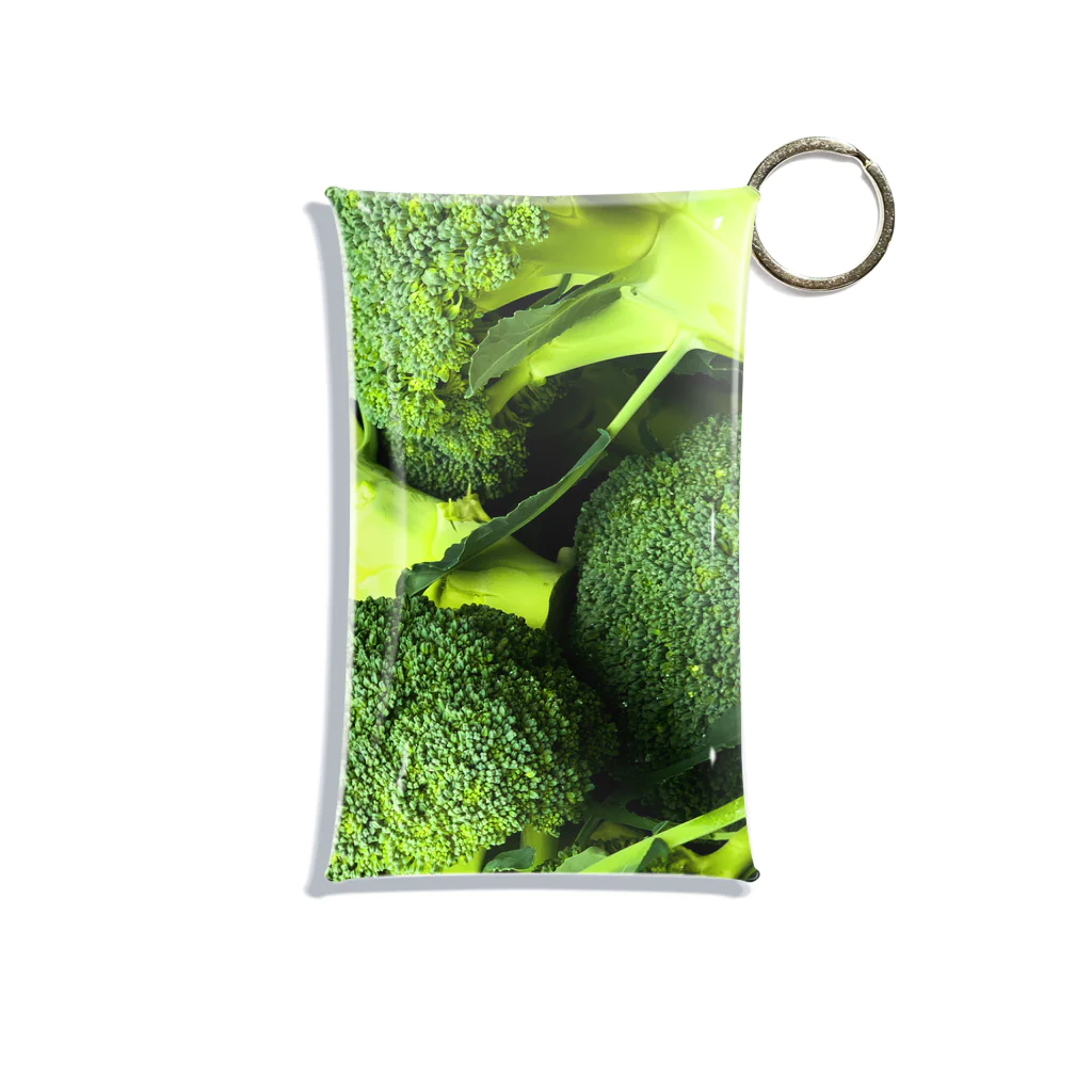 S☺︎RA BRANDのBroccoli & ブロッコリー Mini Clear Multipurpose Case