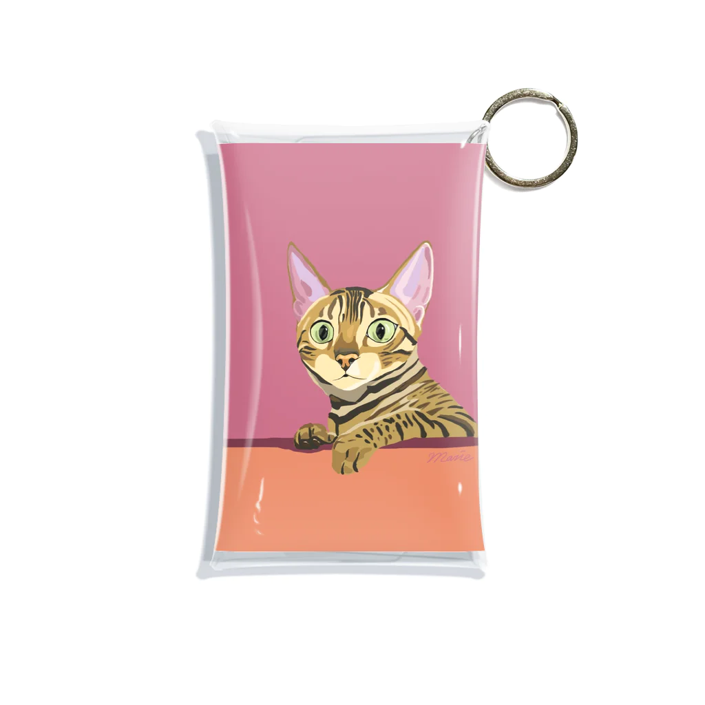 𝕤𝕚𝕞猫のBengal cat Mini Clear Multipurpose Case