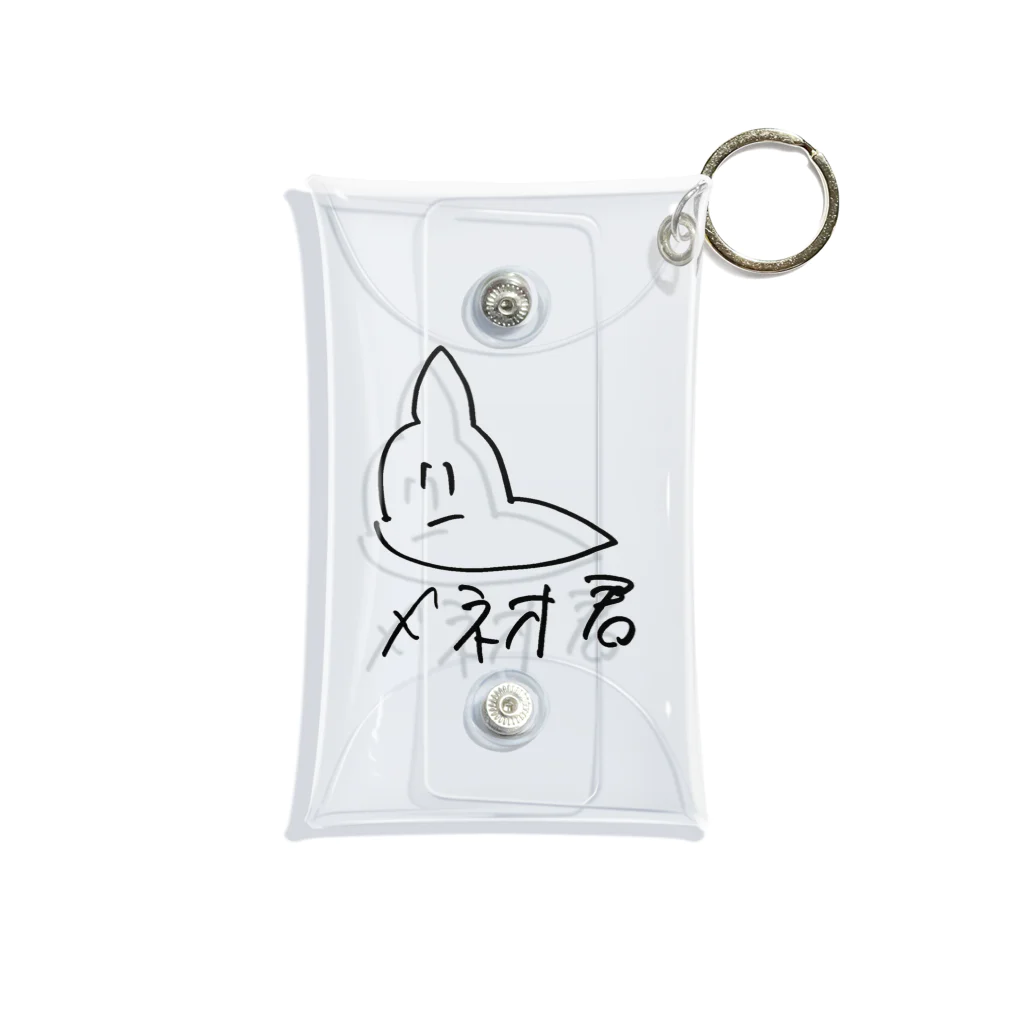 パンチェッタのメネオくん Mini Clear Multipurpose Case