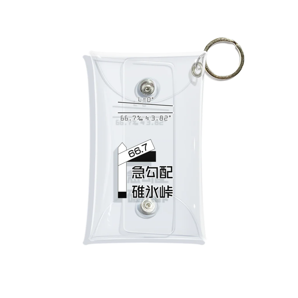 新商品PTオリジナルショップの勾配66.7‰ Mini Clear Multipurpose Case