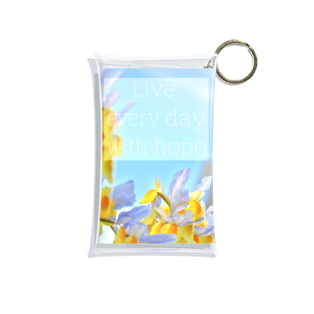 BouquetのIris 「希望」 Mini Clear Multipurpose Case