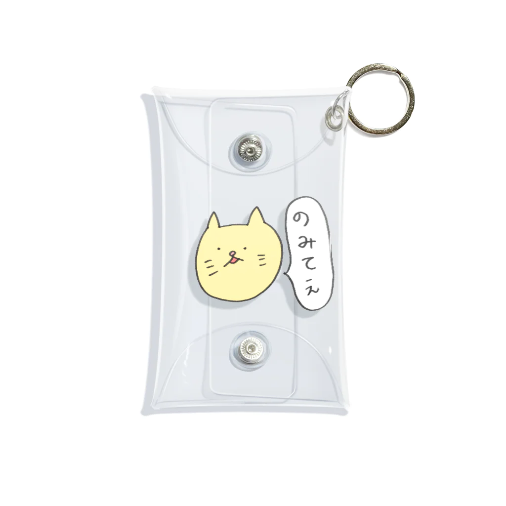 のんべえの猫を集めましたののんべえの猫 Mini Clear Multipurpose Case