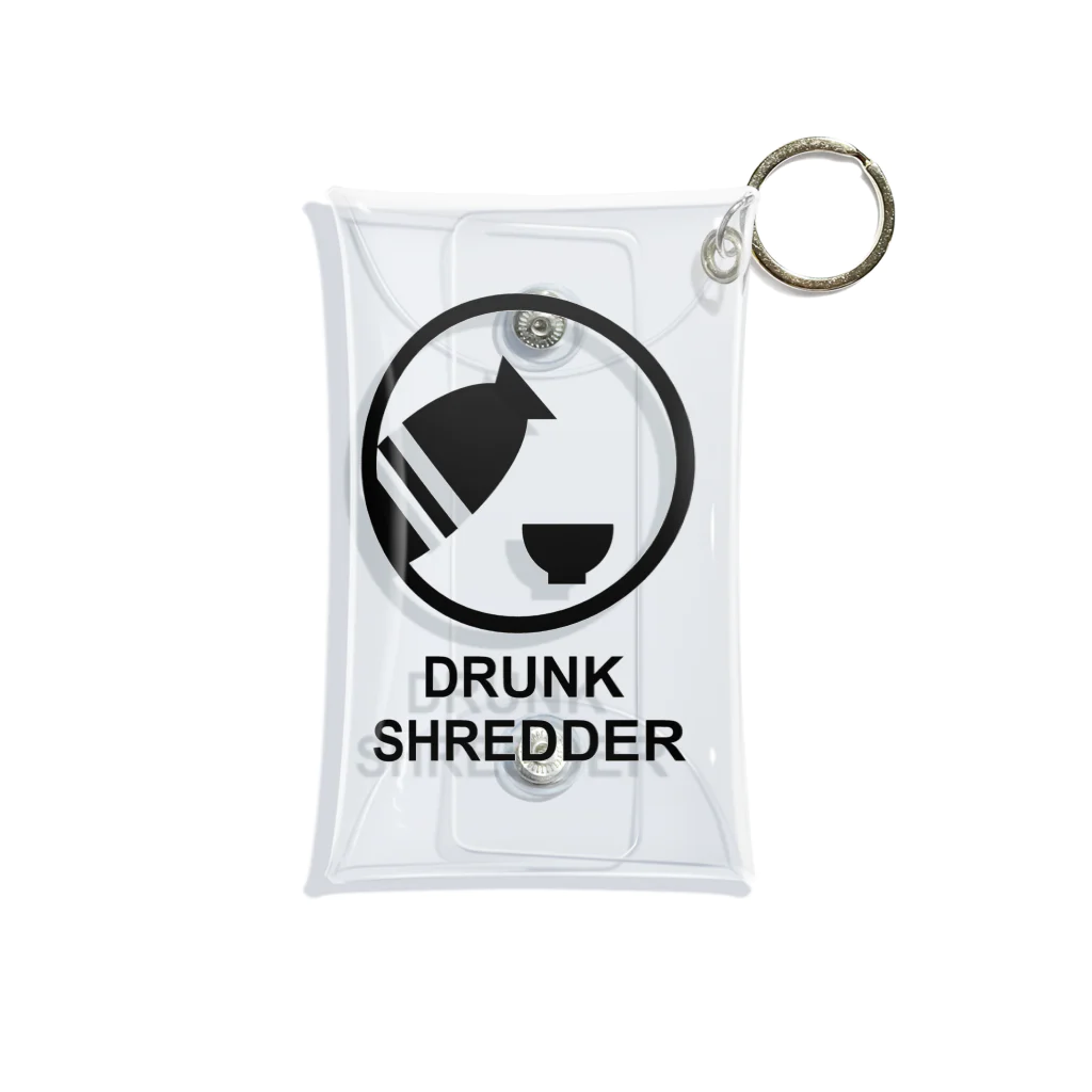 DRUNK SHREDDERのDRUNK SHREDDER Mini Clear Multipurpose Case