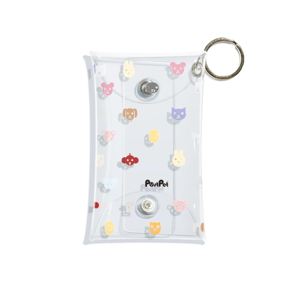 PostPet Official Shopのパステルあいこんず Mini Clear Multipurpose Case