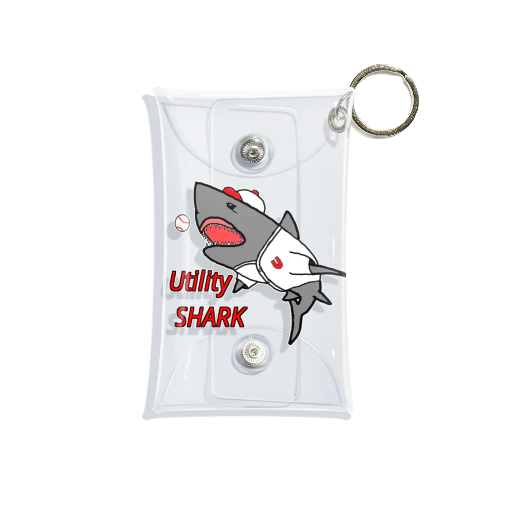 UtilitySHARKのUtilitySHARKロゴシリーズ Mini Clear Multipurpose Case