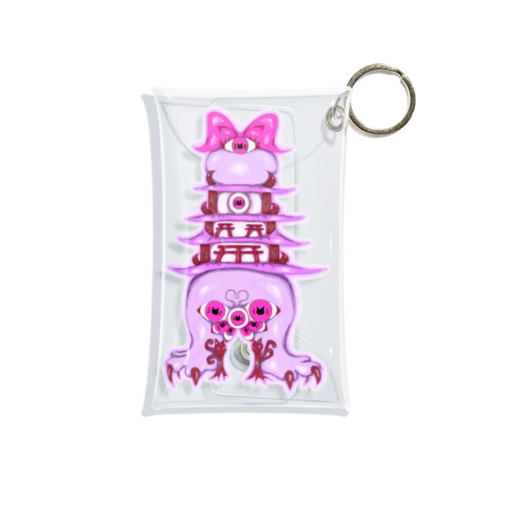 妖怪 水姫城-Yokai.Mizukijyo-ฅ^ơωơ^ฅ♡の🎀👻ようかい みずきじょうฅ^ơωơ^ฅ♡ Mini Clear Multipurpose Case