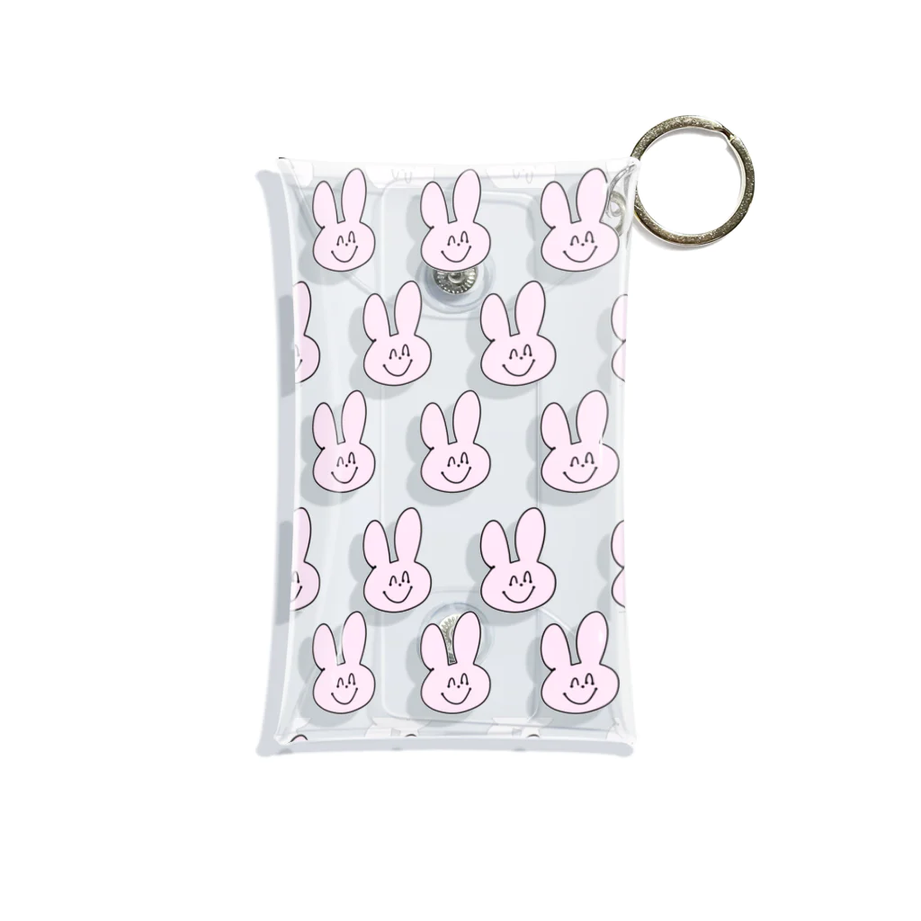 milkのうさぎちゃん Mini Clear Multipurpose Case