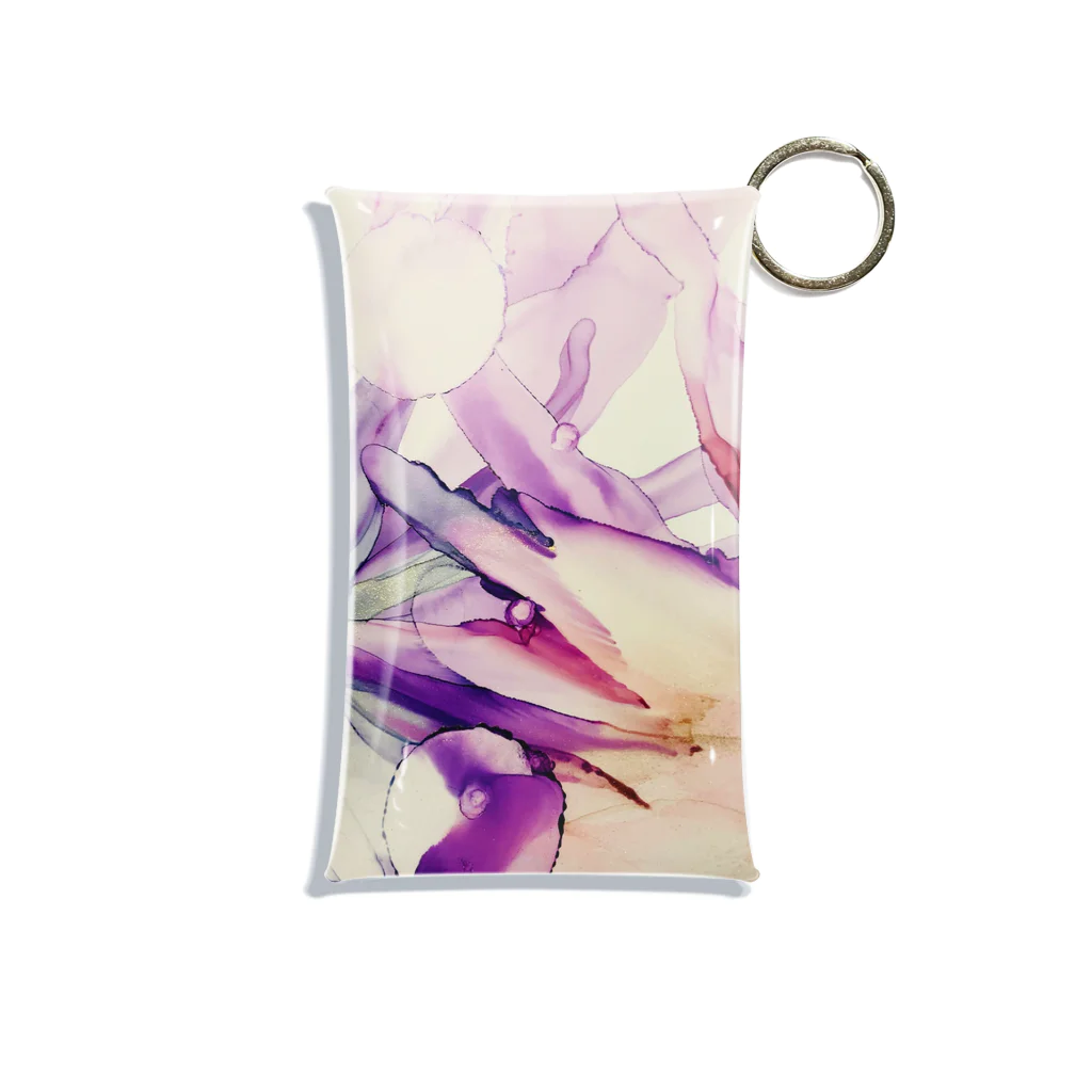 kohaku_no.5のflowers Mini Clear Multipurpose Case