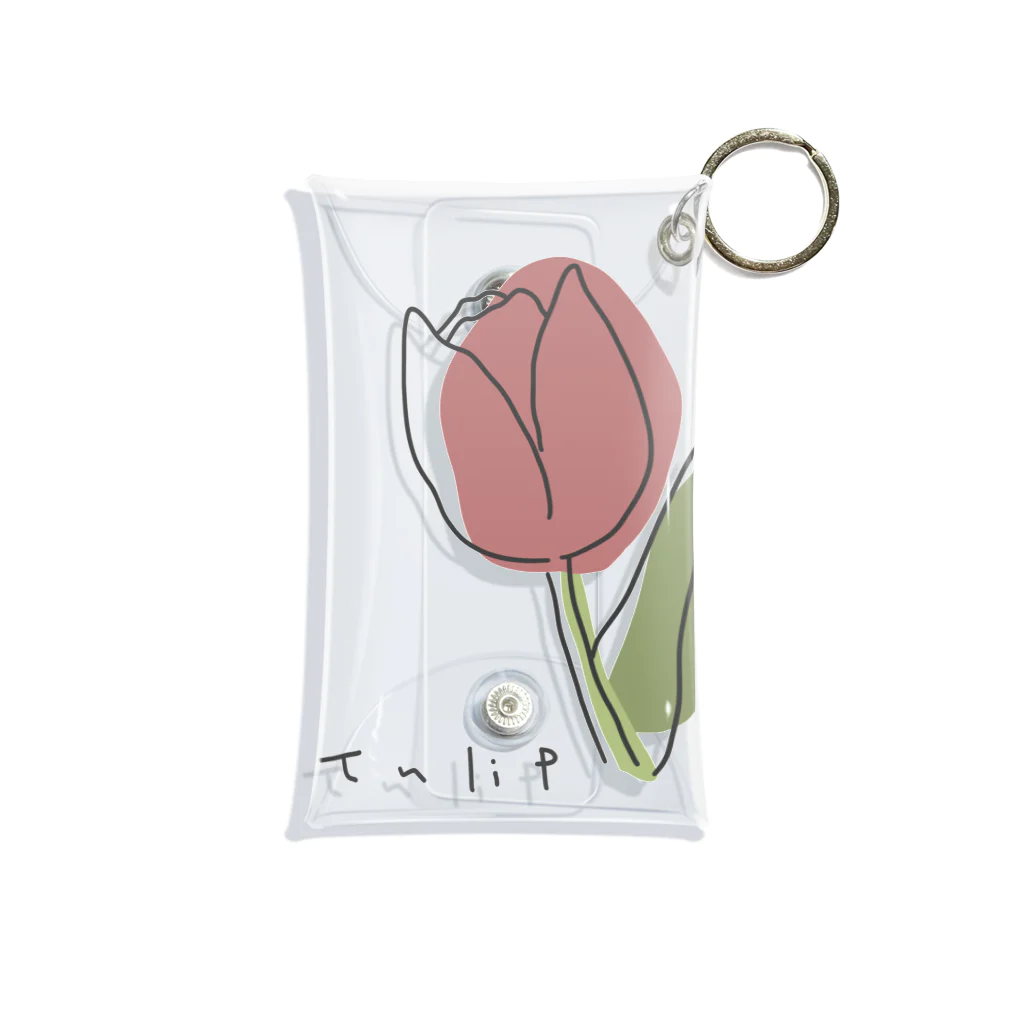 m__plantのTulip Mini Clear Multipurpose Case