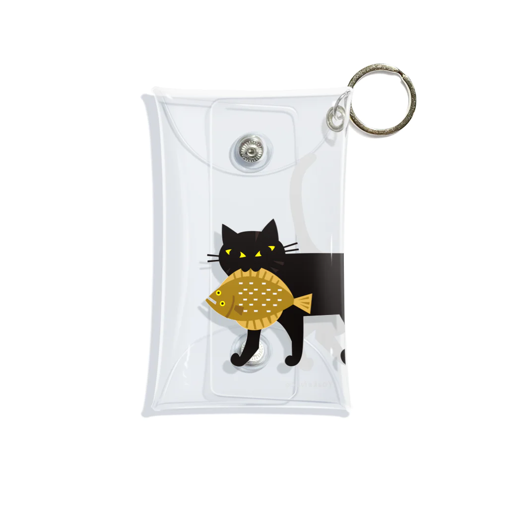 YoakeNecoのかれいねこ Mini Clear Multipurpose Case