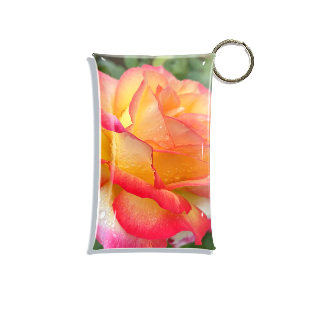 しおはおの艶やかな薔薇 Mini Clear Multipurpose Case