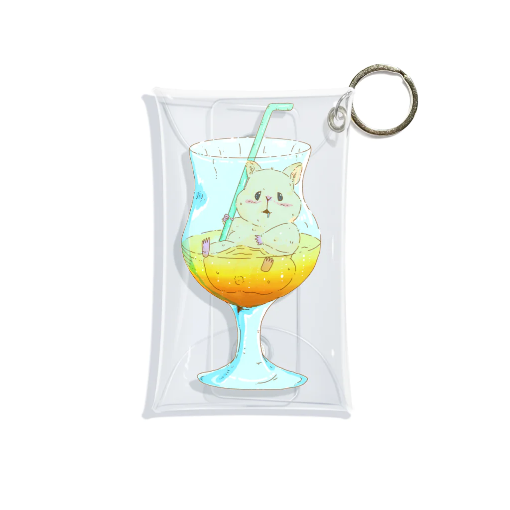 こんこんの🍹 Mini Clear Multipurpose Case