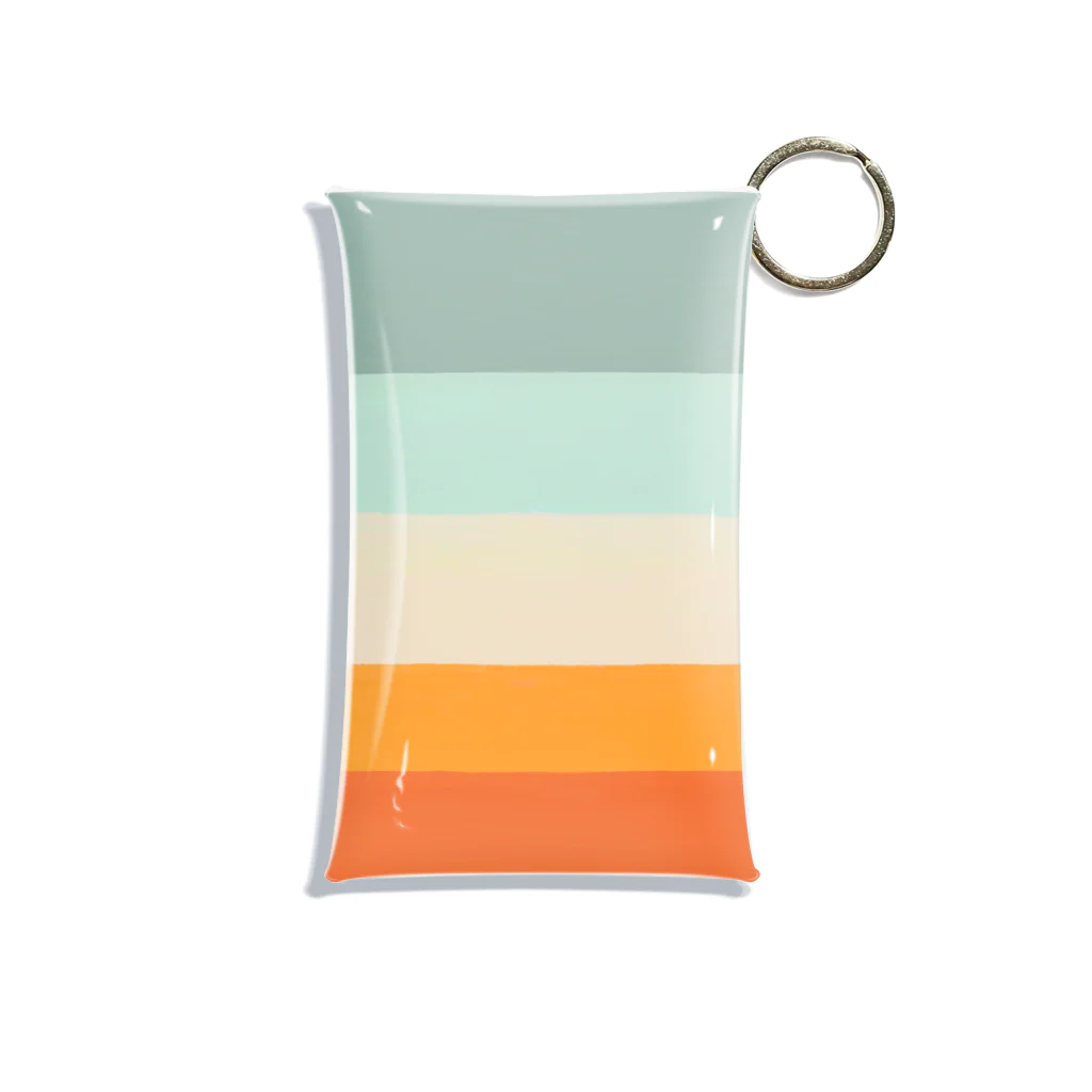 NOWHERE BUT NOW HEREのLove by the Sea Mini Clear Multipurpose Case