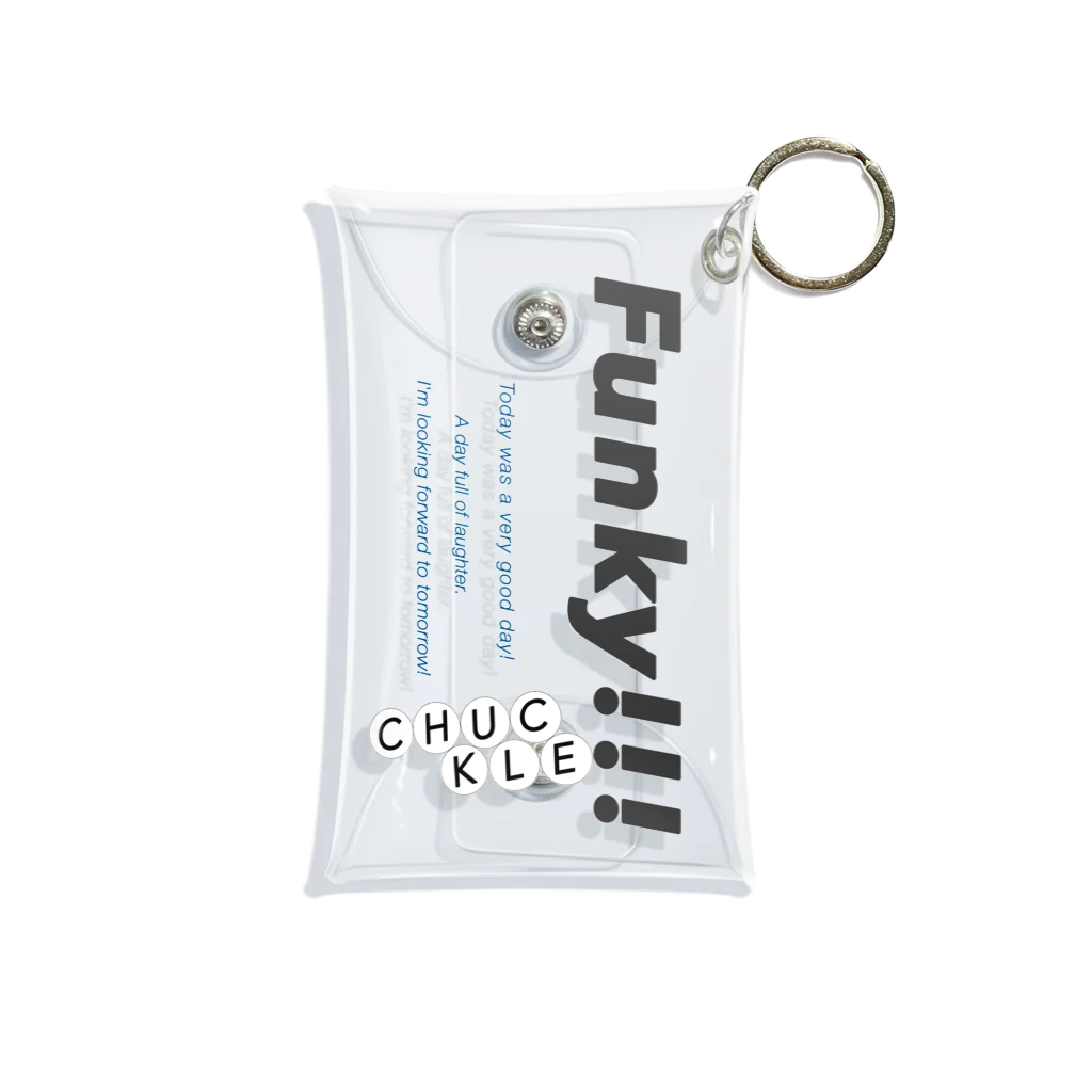 CHUCKLE  のふぁんきー！ Mini Clear Multipurpose Case