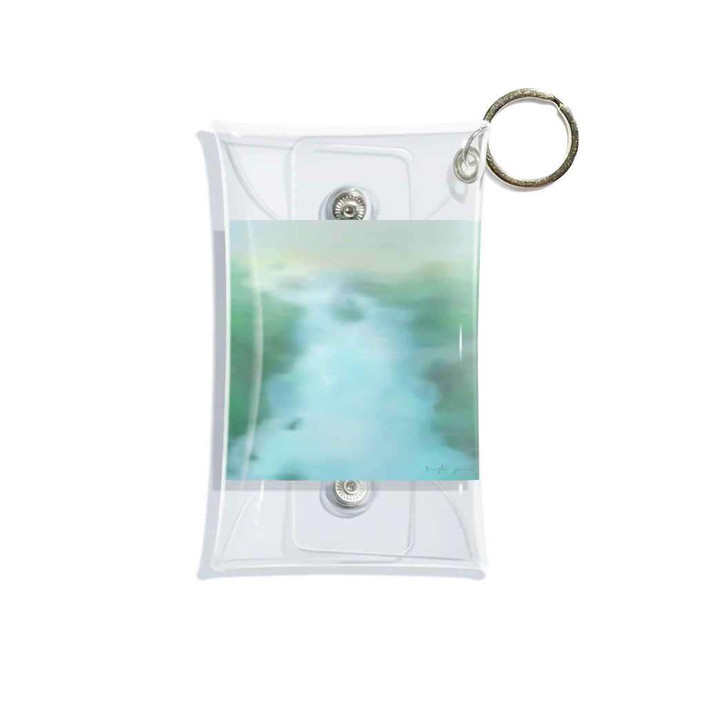 A        ＿Bright jours＿のRêve du matin d'été＿＿夏の朝の夢 Mini Clear Multipurpose Case