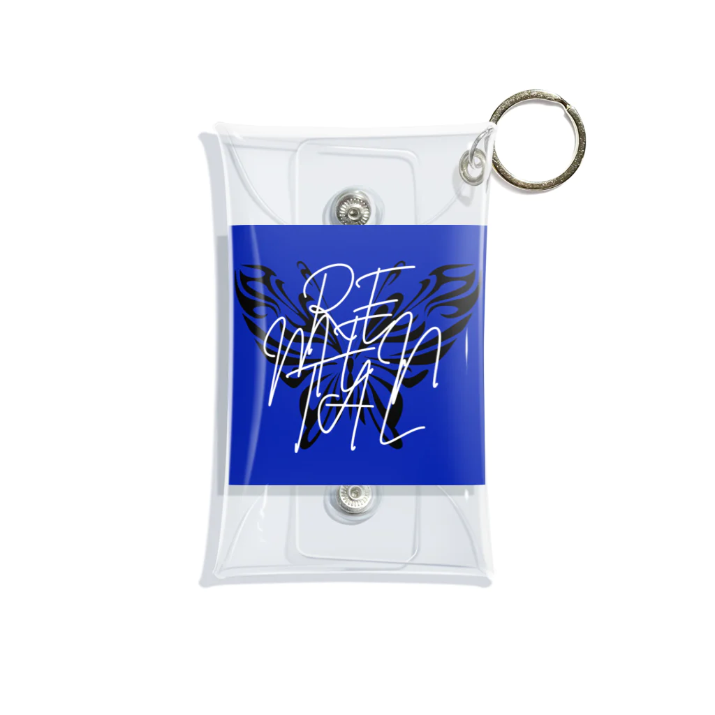 REMENTAL🦋のREMENTAL BLUE Mini Clear Multipurpose Case