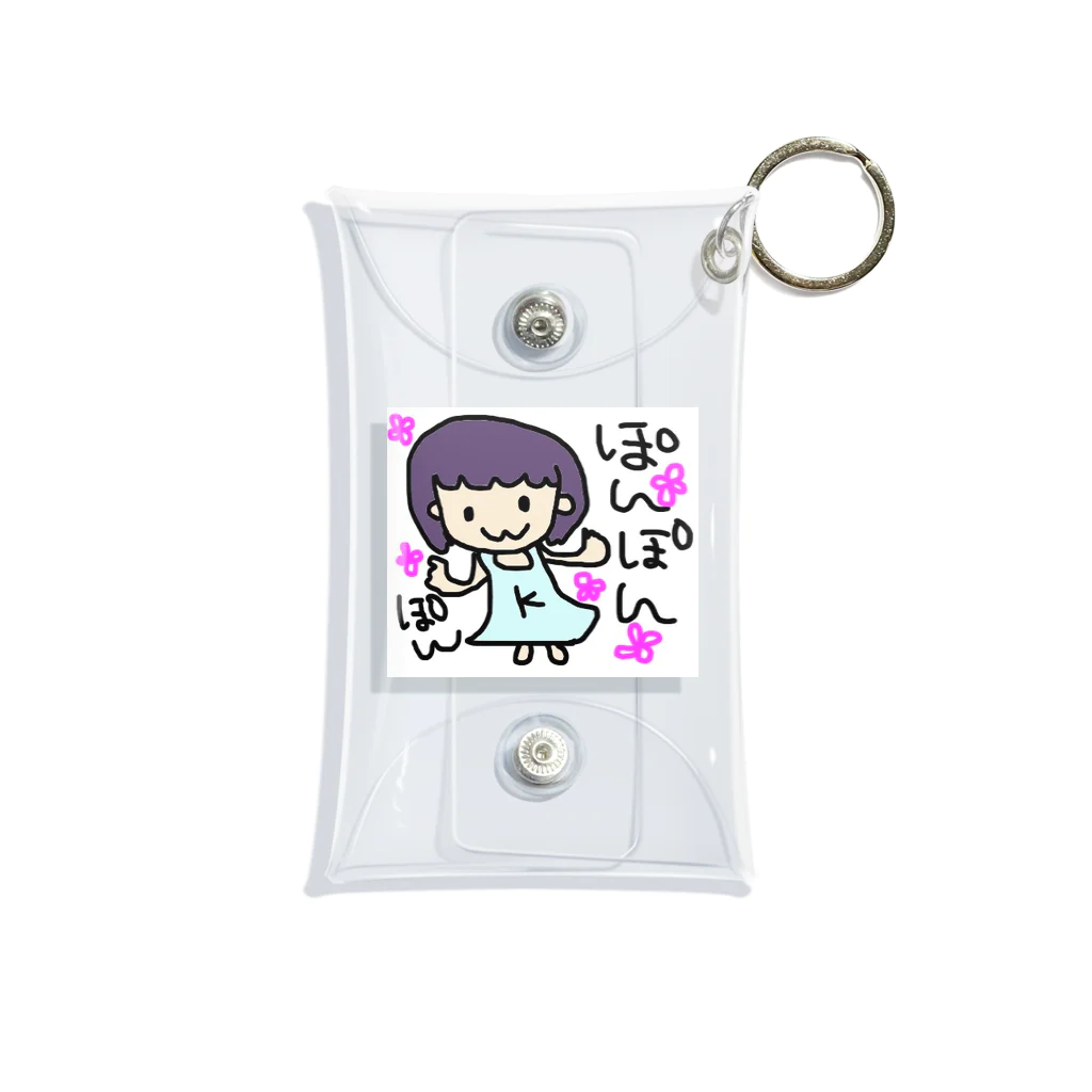 kokoronだった人のKKRNぽんぽん Mini Clear Multipurpose Case